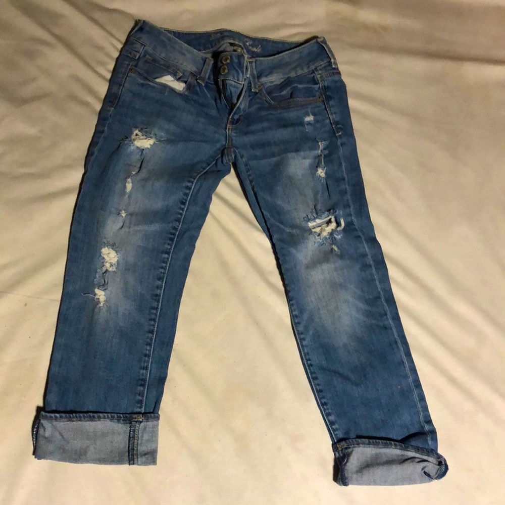 American eagle size 4 capri
